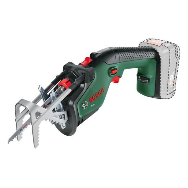 BOSCH Keo,  akumulátorová zahradní pilka,  18 V,  průměr řezu s rukojetí 60 mm,  průměr řezu bez rukojeti 80 mm