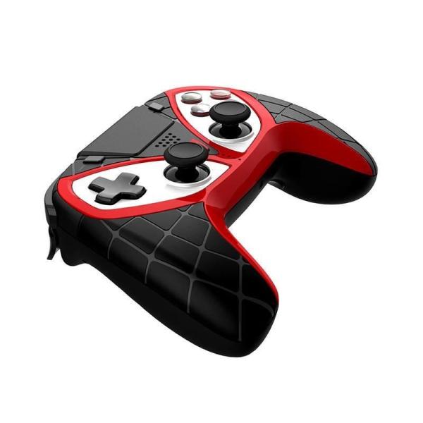 iPega Spiderman PG-P4012A herní ovladač s touchpadem pro PS 4/ PS 3/ Android/ iOS/ Windows,  černý/ červený2
