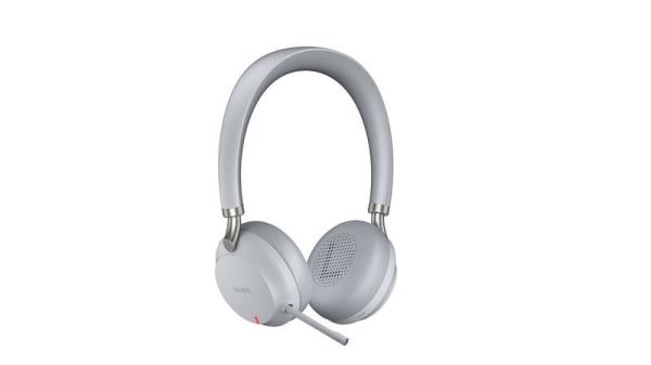 Yealink BH72 Bluetooth světle šedá náhlavní soupravou na obě uši USB-C1