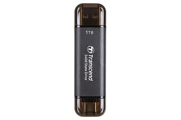TRANSCEND SSD ESD310C 256GB, External SSD, ESD310C, USB 10Gbps, Type C/A