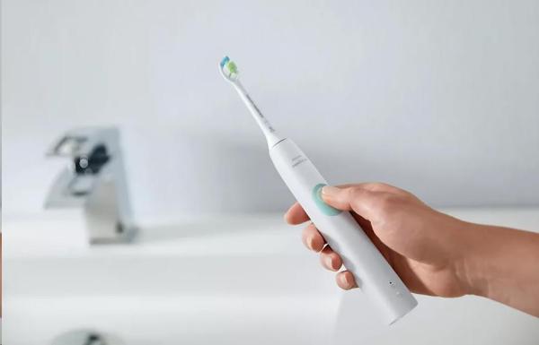 Philips HX6807/ 24 Sonicare ProtectiveClean 4300,  zubní kartáček,  62000 kmitů/ min,  2 režimy čištění,  časovač,  bílá2
