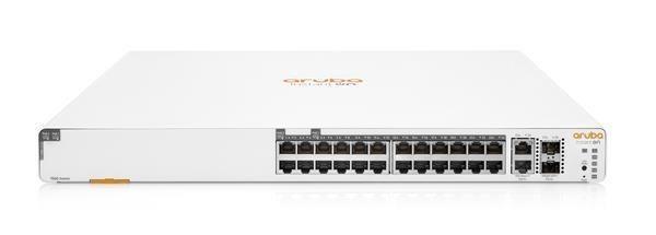 5 x Aruba Instant On 1960 24G PoE (20pClass4 + 4pClass6) 2XGT 2SFP+ 370W Switch ( 5 pack )