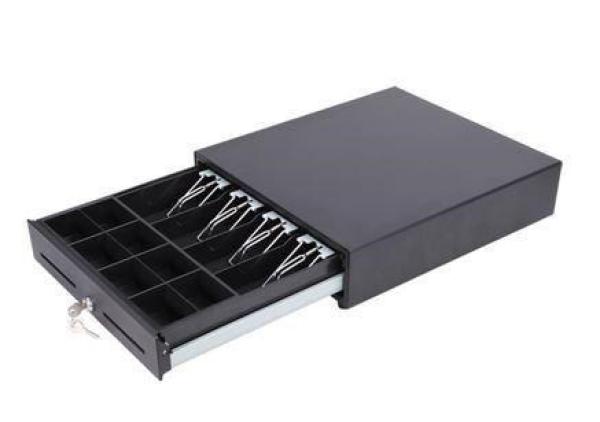 Capture High quality cash drawers - 410mm Black,  vč. kabelu RJ121