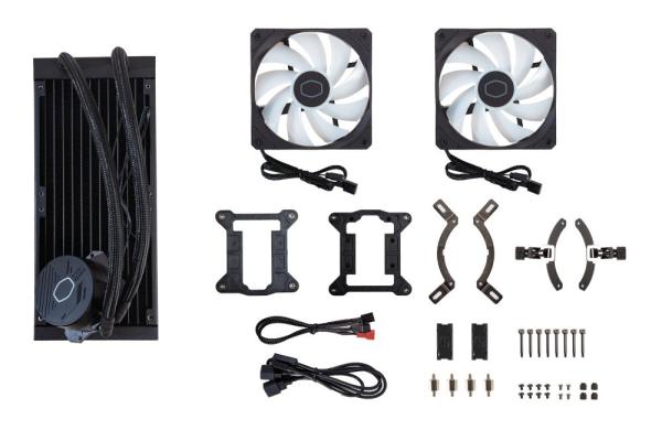 Cooler Master vodní chladič MasterLiquid ML240L Core ARGB,  LGA1851,  AM54