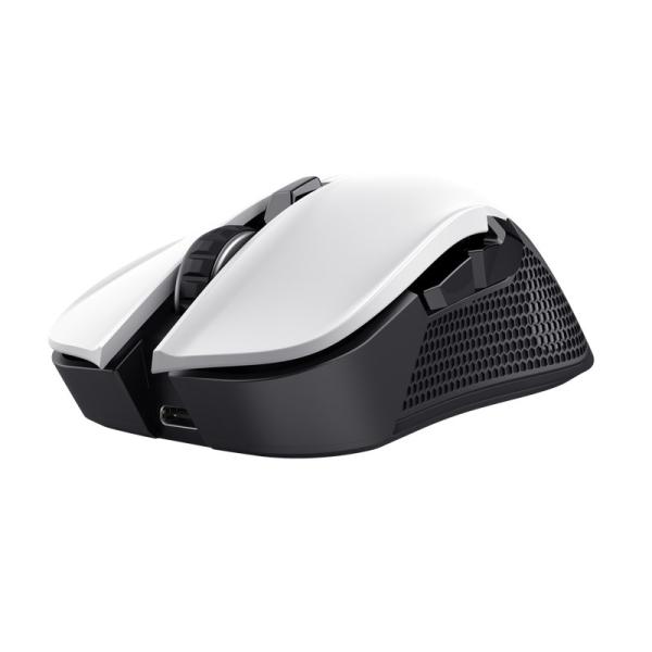 TRUST myš GXT 923W YBAR Gaming Wireless Mouse,  optická,  USB,  bílá