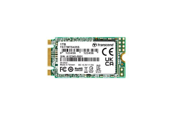 TRANSCEND SSD 425S 500GB,  M.2 2242 SSD,  SATA3 B+M Key,  TLC
