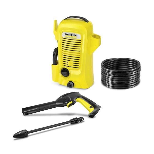 Karcher K 2 Universal vysokotlaký čistič,  1400 W,  110 bar,  360 l/ h,  rotační tryska,  integrovaný vodní filtr