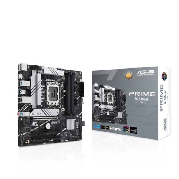 ASUS MB Sc LGA1700 PRIME B760M-A-CSM,  Intel B760,  4xDDR5,  1xDP,  2xHDMI,  mATX