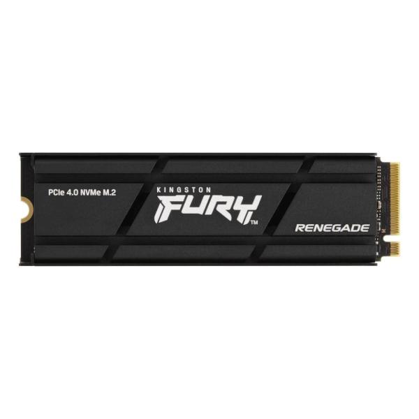 Kingston FURY RENEGADE SSD 2TB,  M.2 2280,   PCIe Gen4x4,  R:7300MB/ s; W:7000MB/ s,  Heatsink