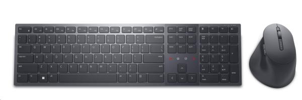 DELL KLÁVESNICA Premier Collaboration Keyboard and Mouse - KM900 - US International (QWERTY)2