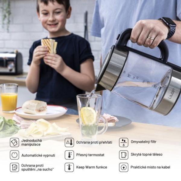 Lauben Electric Kettle EK17GS2