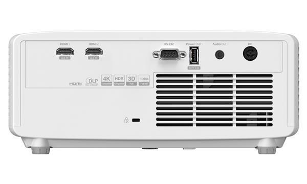 Optoma projektor ZH400 (DLP, FULL 3D, Laser, FULL HD, 4000 ANSI, 2xHDMI, RS232, USB-A, repro 1x15W), 5let zaruka3