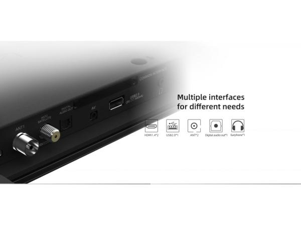 CHiQ L32H7G TV 32",  HD,  smart,  Google TV,  dbx-tv,  Dolby Audio,  Frameless5
