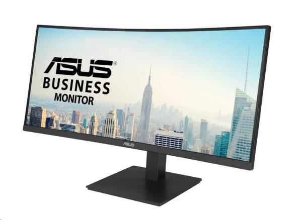 ASUS LCD 34" VA34VCPSN 3440x1440 prohnutý LED-VA 4ms 300cd 100Hz REPRO USB-C-VIDEO+65W DP USB-HUB RJ45 VESA 100x1005