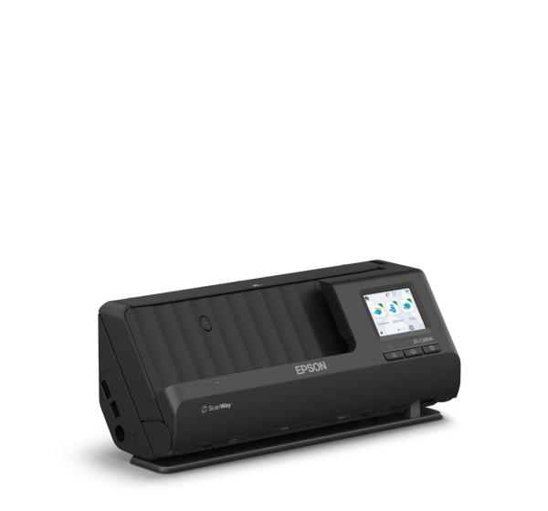EPSON skener ES-C380W,  A4,  600x600dpi,  USB,  Wi-Fi (direct),  Display1