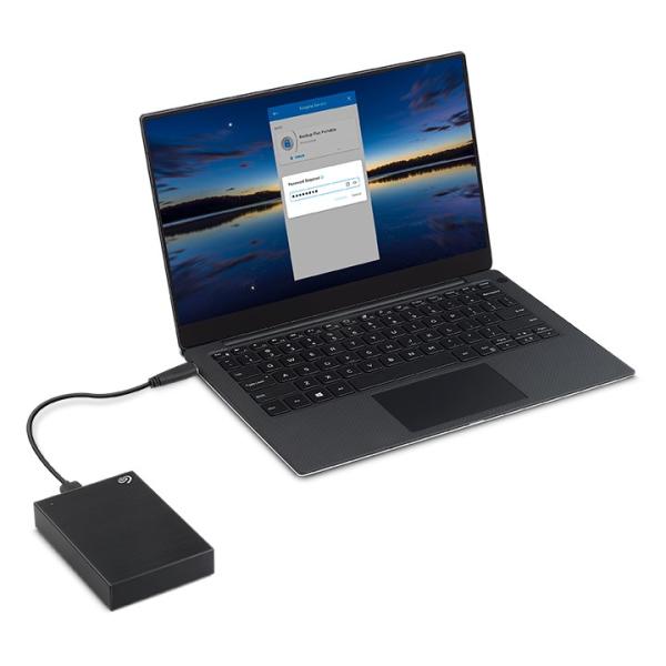 SEAGATE Externí HDD 4TB One Touch PW,  USB 3.0,  Černá7