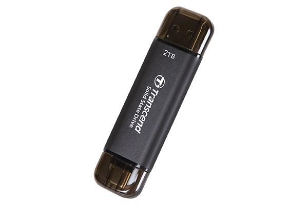 Transcend SSD 2TB ESD310C USB 3.2 Gen 2x1 - Black1