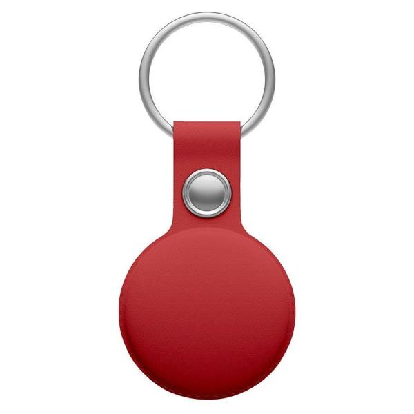 MiLi MiTag  – smart lokátor s koženou klíčenkou,  červená3