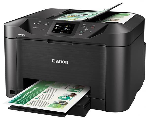 Canon MAXIFY MB5150 - barevná,  MF (tisk, kopírka, sken, fax, cloud),  duplex,  ADF,  USB, LAN, Wi-Fi3