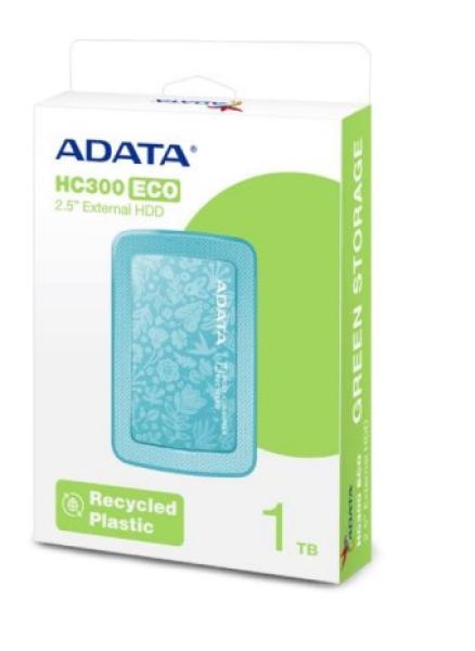 ADATA Externí HDD 1TB 2, 5" USB 3.2 AHC300E,  ECO Green1