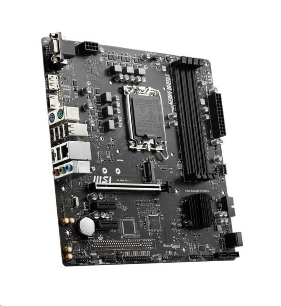 MSI MB Sc LGA1700 PRO B660M-P DDR4,  Intel B660,  4xDDR4,  1xDP,  1xHDMI,  1xVGA,  mATX3