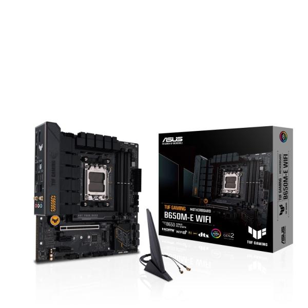 ASUS MB Sc AM5 TUF GAMING B650M-E WIFI,  AMD B650,  4xDDR5,  2xDP,  1xHDMI,  mATX