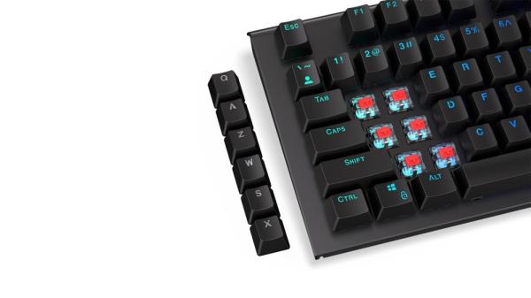 Endorfy klávesy PBT Double shot,  černá0
