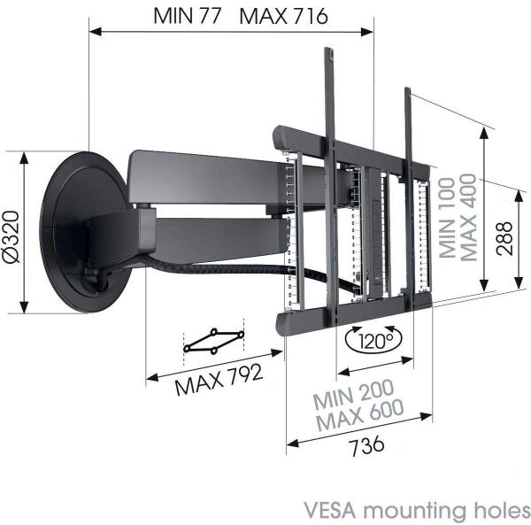 Vogel&quot;s TVM 7655 Designmount1