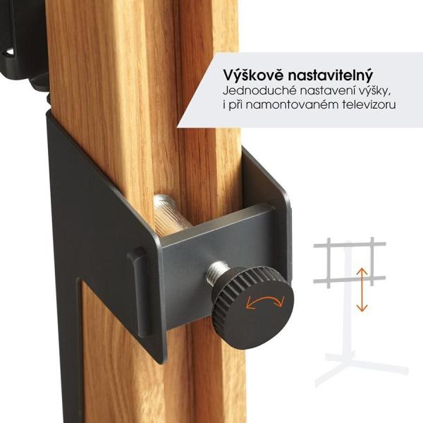 Vogel&quot;s TVS 3695W TV stojan dub5