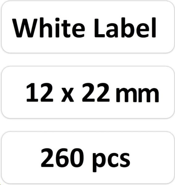 Niimbot štítky RP 12x22mm 260ks White pro D11 a D1101