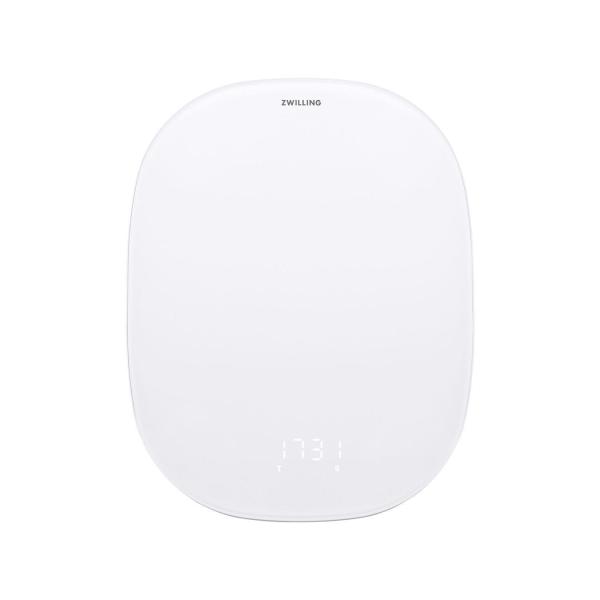 ZWILLING digitální kuchyňská váha, Li-ion baterie, USB napájení, sklo, stříbrná - Enfinigy0