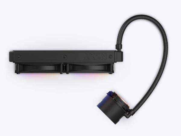 NZXT vodní chladič Kraken 240 RGB /  2x120mm fan /  LCD disp. /  6 let /  LGA1851 /  AM51