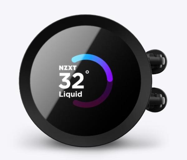 NZXT vodní chladič Kraken 240 RGB /  2x120mm fan /  LCD disp. /  6 let /  LGA1851 /  AM52