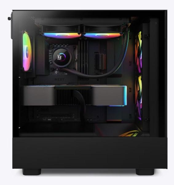 NZXT vodní chladič Kraken 240 RGB /  2x120mm fan /  LCD disp. /  6 let /  LGA1851 /  AM54