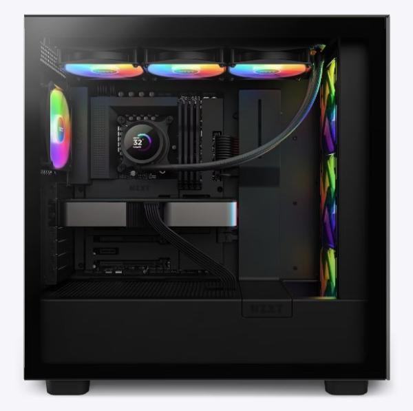 NZXT vodní chladič Kraken 360 RGB /  3x120mm fan /  LCD disp. /  6 let /  LGA1851 /  AM54