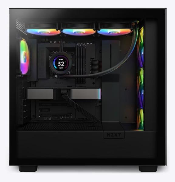 NZXT vodní chladič Kraken 360 ELITE RGB /  3x120mm RGB fan /  LCD disp. /  6 let /  LGA1851 /  AM52