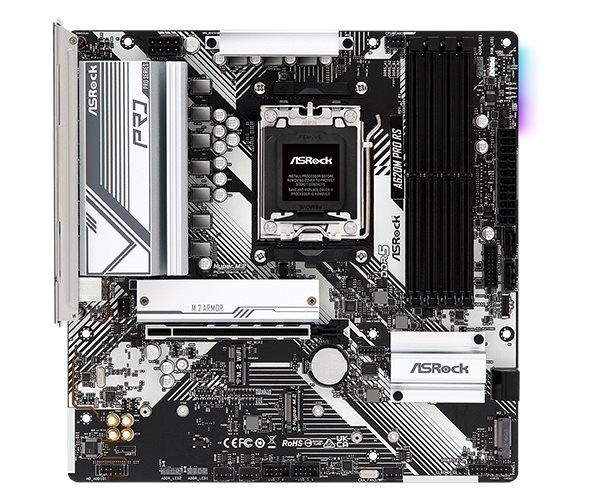 ASRock MB Sc AM5 A620M Pro RS,  AMD A620,  4xDDR5,  HDMI,  DP2