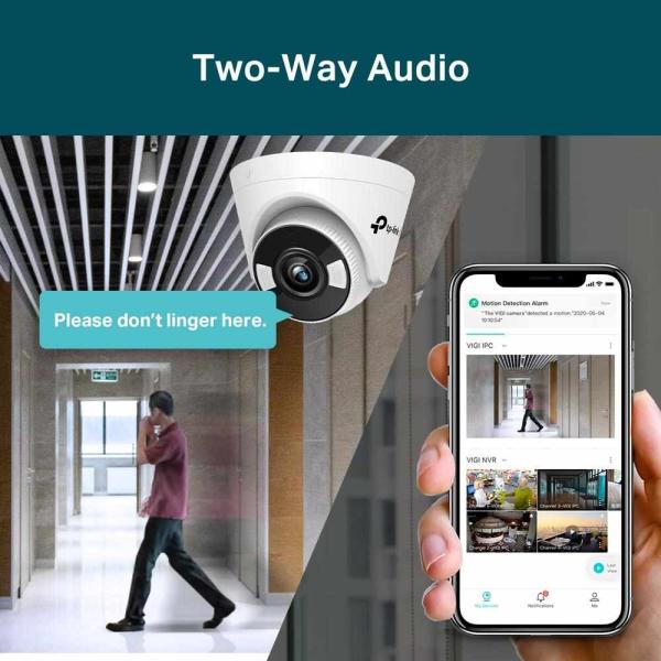TP-Link VIGI C450(4mm) 5MP,  Turret,  PoE,  IR 30m,  Micro SD card5