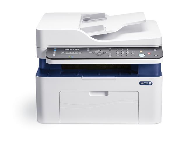 Xerox WorkCentre 3025Ni, čiernobiela A4, 20PPM, GDI, USB, FAX, ADF, Lan, Wifi, 128MB, Apple AirPrint, Google Cloud Prin