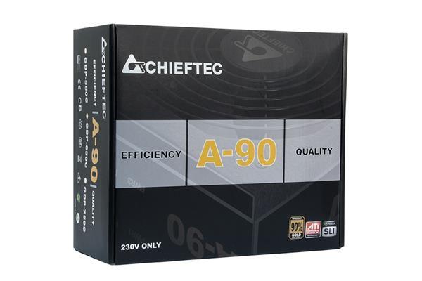 Napájací zdroj CHIEFTEC série A90,  GDP-650C,  650W,  ATX-12V V.2.3/ EPS-12V,  PS-2,  14cm ventilátor,  >90%3