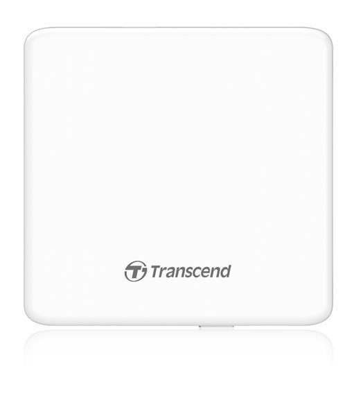Externá DVD napaľovačka TRANSCEND slim,  USB 2.0,  biela (+CyberLink Media Suite 10)1