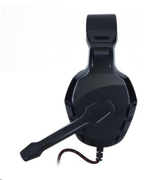 Zalman headset ZM-HPS300 /  herní /  náhlavní /  drátový /  50mm měniče /  2x 3, 5mm jack2