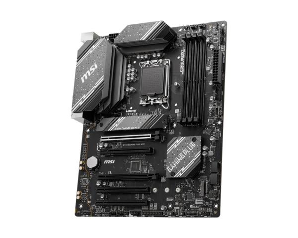 MSI MB Sc LGA1700 B760 GAMING PLUS WIFI,  Intel B760,  4xDDR5,  1xDP,  1xHDMI,  ATX2