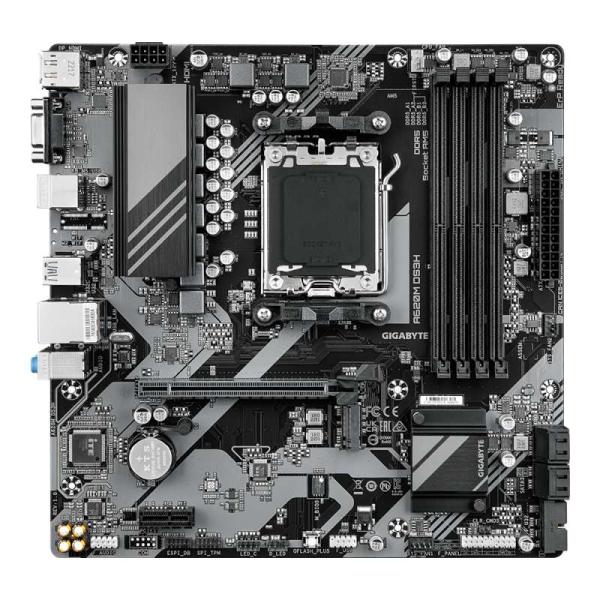 GIGABYTE MB Sc AM5 A620M DS3H,  AMD A620,  4xDDR5,  1xDP,  1xHDMI,  1xD-Sub1