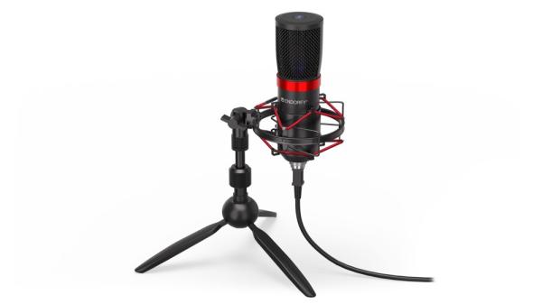 Endorfy mikrofon Solum Streaming T(SM950T)/ streamovací / tripod / pop-up filtr / USB