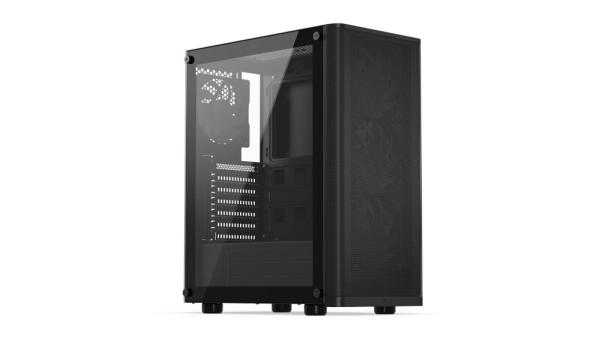 ENDORFY Case Ventum 200 ARGB,  Průhledná bočnice,  ATX,  4x120mm ARGB Fan,  černá1