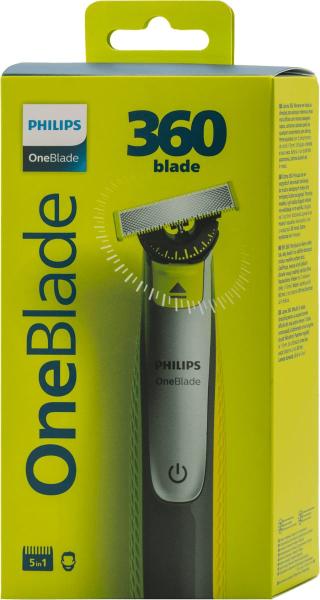 Philips OneBlade QP2730/20 multifunkční holící strojek, na tvář, inovativní břit 360, nastavitelný hřeben 5v13