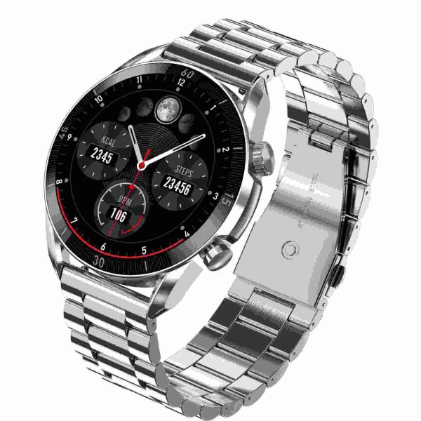 Garett Smartwatch V10 Silver  steel1