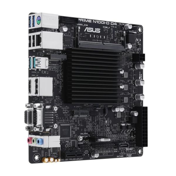 ASUS MB PRIME N100I-D D4-CSM,  Intel® Processor N100,  1xDDR4,  1xHDMI,  1xDP,  1xVGA,  Mini-ITX1