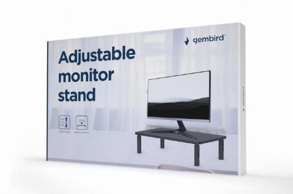 GEMBIRD Držák podstavec pod monitor MS-TABLE-01, černý3